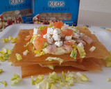 Foto del paso 7 de la receta: Ensalada de pasta brick con queso y mahonesa de aguacate