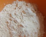 A picture of step 1 of Gatte ki sabzi.