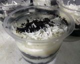 Foto langkah ke 4 dari resep Cheesecake lumer Oreo (hemat bahan & cepat).