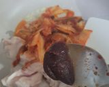 รูปขั้นตอนการทำที่ 2 ของ หมูสไลด์ผัดกิมจิ