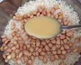 Hình bước làm 1 của món Sườn cây nướng, xôi đậu phộng với sữa đặc