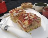 A picture of step 11 of Veg Cheesy sandvich.
