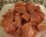 Foto del paso 1 de la receta: "Raxo a Galega" con pimientos de Padrón y patatas fritas