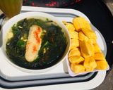 Hình bước làm 3 của món Canh rong biển thịt gà