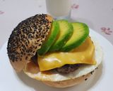 酪梨牛肉漢堡的食譜步驟4照片