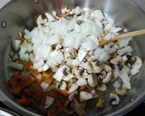 Foto del paso 2 de la receta Falso cuscús de coliflor con albóndigas