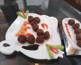 A picture of step 1 of Bajre ke Aatay ki kabab.