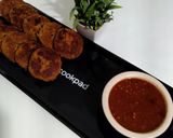 A picture of step 8 of Chicken shami kabab.