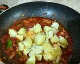 A picture of step 2 of Khada Pav Bhaji.