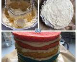 Foto langkah ke 5 dari resep Rainbow cake.