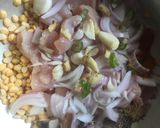 A picture of step 1 of Rashay walay chicken shami kabab.