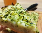 A picture of step 4 of Zucchini Focaccia 🥒.