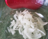 Foto del paso 2 de la receta: Tortilla de manzana y beicon