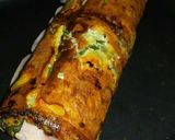 Foto del paso 4 de la receta: Arrollado de acelga, zanahoria y jamón