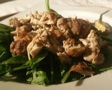 Foto del paso 4 de la receta: Pollo a la mostaza con rúcula