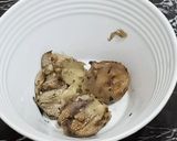 A picture of step 1 of Baba Ganoush.