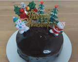 A picture of step 10 of 【圣诞节巧克力蛋糕 Christmas Chocolate Cake】不用鸡蛋，不用烤箱，简单实用又方便！.