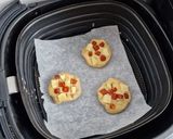 Une image de l'étape 4 de Cookie chorizo comté à l'AirFryer.