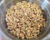 A picture of step 5 of Our Favourite Pasta Salad.