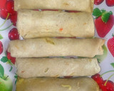 A picture of step 6 of Bread spring rolls.