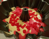 Foto del paso 12 de la receta: Cherries Marraschino zebra bundt cake!!!