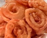 A picture of step 4 of Jalebi.