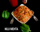 स्पाइसी चिल्ली नूडल्स (Spicy chilli noodles recipe in hindi) रेसिपी चरण 3 फोटो