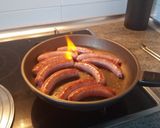 Foto del paso 3 de la receta Longanizas frescas flambeadas💣💥