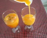 A picture of step 5 of Orange Punch.