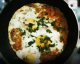 A picture of step 10 of Fusion shakshuka.