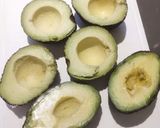 A picture of step 1 of My Version of Guacamole.