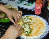 A picture of step 7 of Cheesy Mexican Chicken Fajita Wraps.