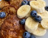 Hình bước làm 2 của món Pancake yến mạch