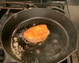 A picture of step 1 of Swordfish sh Fi in a Jalapeño Lemon Butter Sauce.