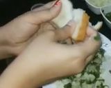 A picture of step 1 of Veg burger.