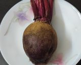 A picture of step 2 of Beetroot dosa.