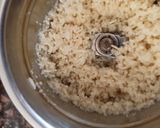 A picture of step 3 of Caramel Payasam in pressure cooker.
