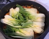 Une image de l'étape 14 de Shanghai pak choi braisés citron tomates carottes et galanga.