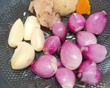 Foto langkah ke 2 dari resep 10. Gulai telur tahu kacang panjang.