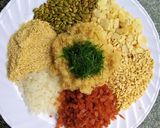 Hình bước làm 1 của món Nhân thập cẩm bánh trung thu