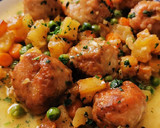 Foto del paso 8 de la receta: Albóndigas a la jardinera