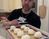 A picture of step 5 of 2 Ingredient Bread Rolls.