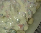 Foto del paso 6 de la receta: Ñoquis de papa, con salsa blanca
