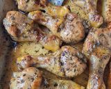 Une image de l'étape 2 de Pilons de Poulet Miel-Citron-Thym Laqués et Fondants.