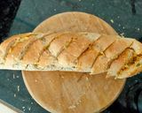 A picture of step 2 of Garlic bread.