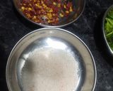 A picture of step 4 of Black gram vada.
