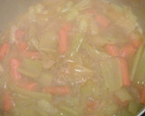A picture of step 3 of Creamy celery soup.