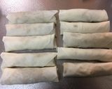 A picture of step 5 of Mackerel Spring Roll.