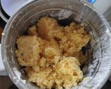 A picture of step 1 of Leftover Dhokla chutney.