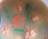 Foto langkah ke 8 dari resep Sop bola2 udang dengan kaldu udang.